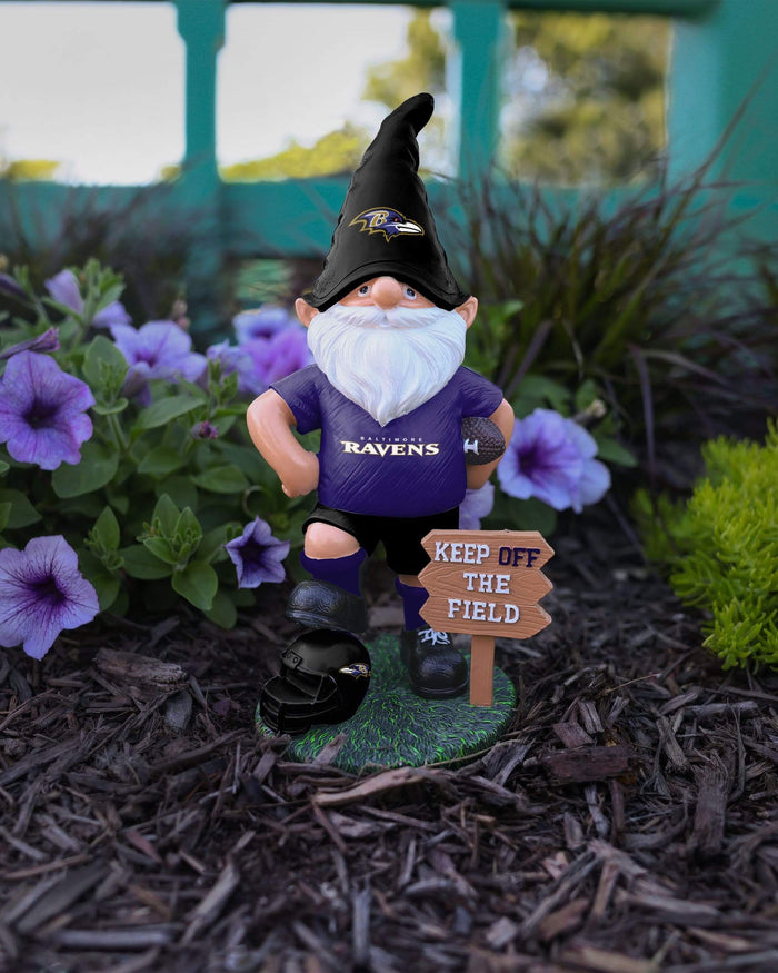 Baltimore Ravens Keep Off The Field Gnome FOCO - FOCO.com