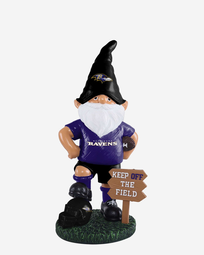 Baltimore Ravens Keep Off The Field Gnome FOCO - FOCO.com