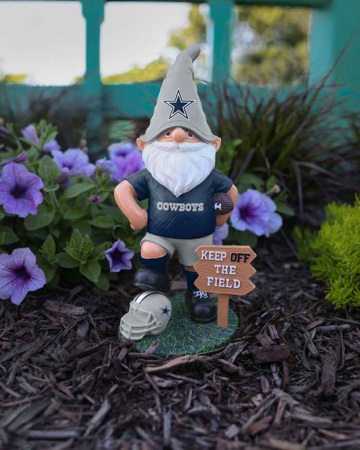 Dallas Cowboys Keep Off The Field Gnome FOCO - FOCO.com