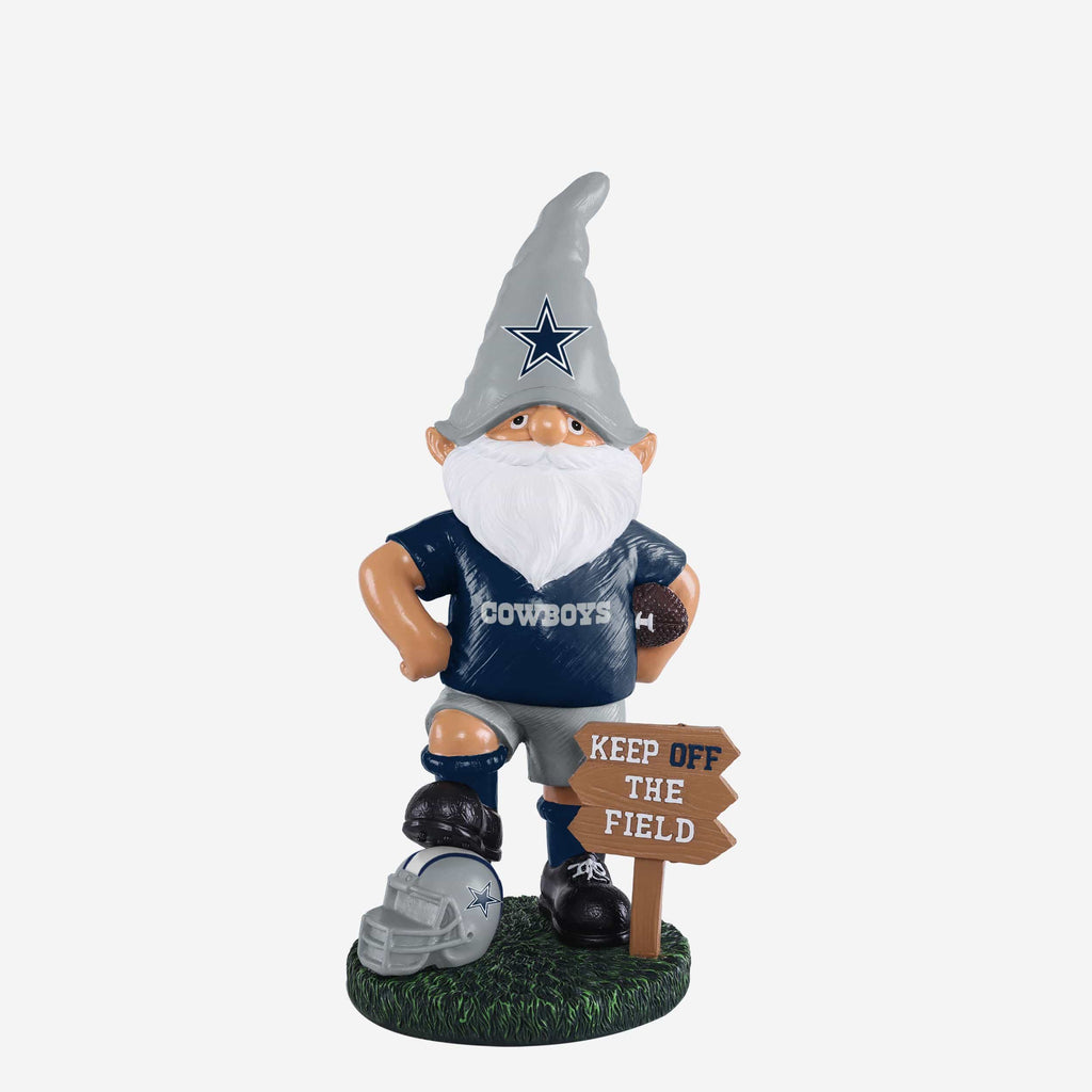 Dallas Cowboys Keep Off The Field Gnome FOCO - FOCO.com