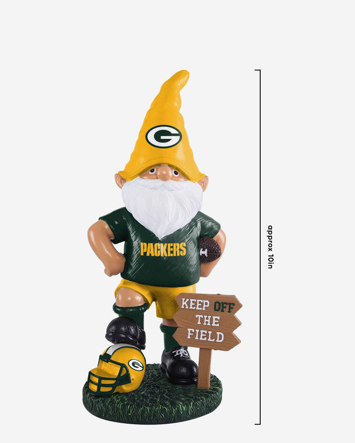 Green Bay Packers Keep Off The Field Gnome FOCO - FOCO.com