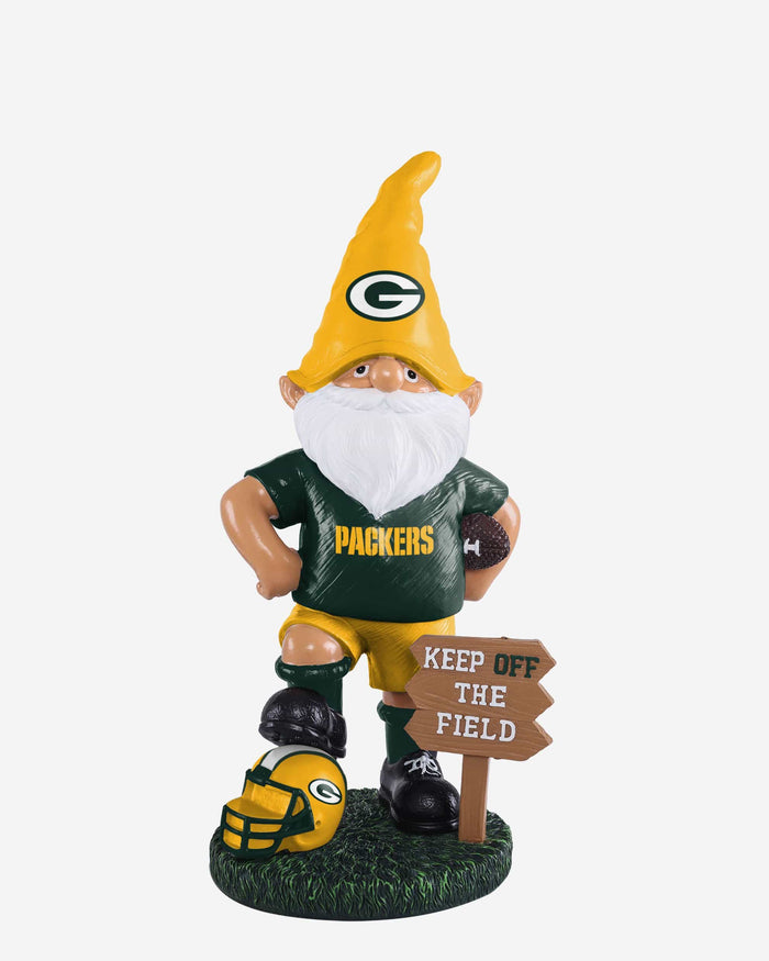 Green Bay Packers Keep Off The Field Gnome FOCO - FOCO.com