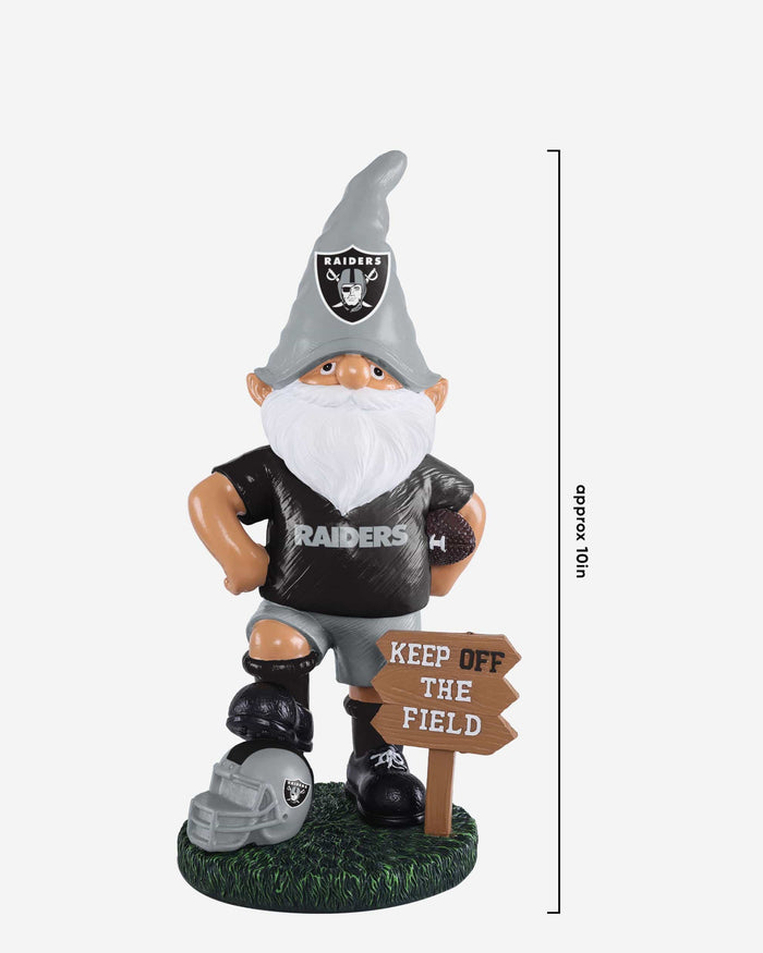 Las Vegas Raiders Keep Off The Field Gnome FOCO - FOCO.com