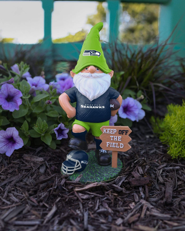 Seattle Seahawks Keep Off The Field Gnome FOCO - FOCO.com