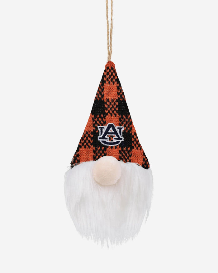 Auburn Tigers Plaid Hat Plush Gnome Ornament FOCO - FOCO.com