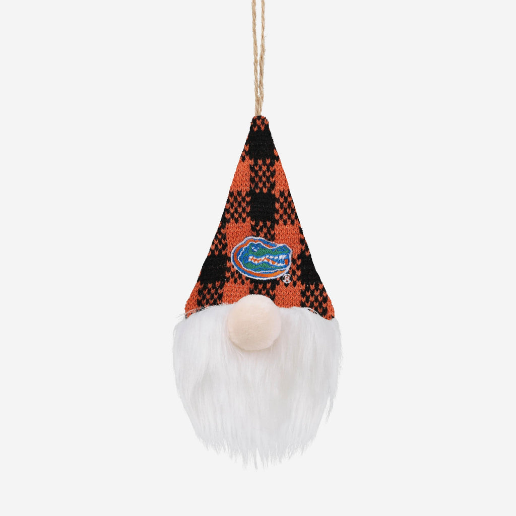 Florida Gators Plaid Hat Plush Gnome Ornament FOCO - FOCO.com