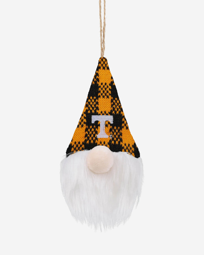 Tennessee Volunteers Plaid Hat Plush Gnome Ornament FOCO - FOCO.com