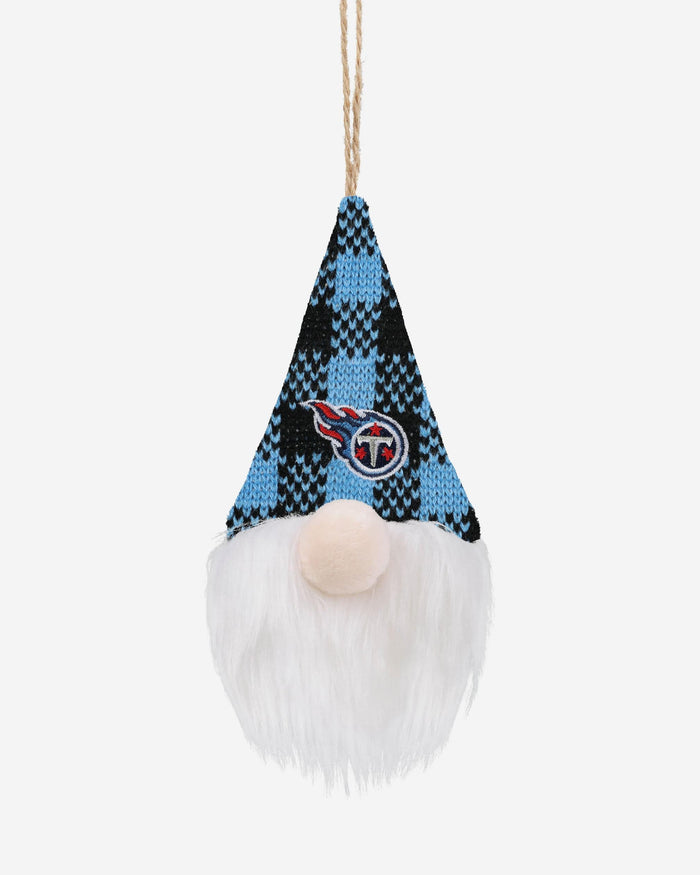 Tennessee Titans Plaid Hat Plush Gnome Ornament FOCO - FOCO.com