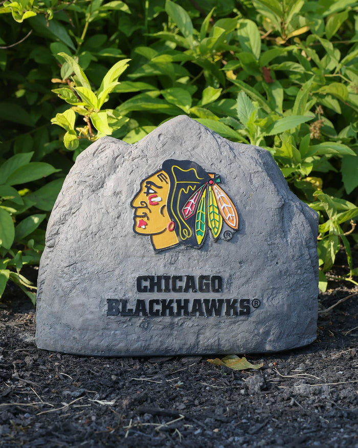 Chicago Blackhawks Garden Stone FOCO - FOCO.com