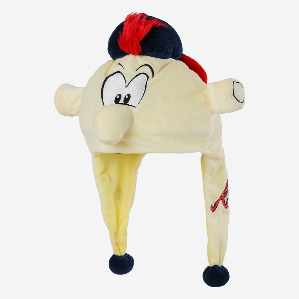 Blooper Atlanta Braves Mascot Plush Hat FOCO - FOCO.com