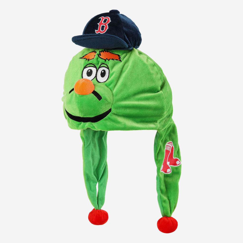 Wally the Green Monster Boston Red Sox Mascot Plush Hat FOCO - FOCO.com