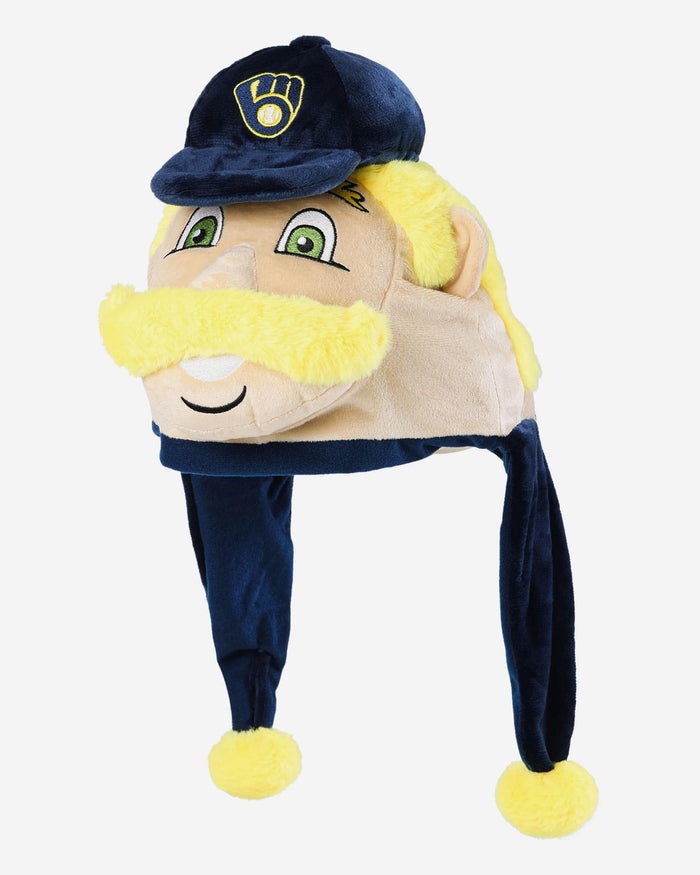 Bernie Brewer Milwaukee Brewers Mascot Plush Hat FOCO - FOCO.com