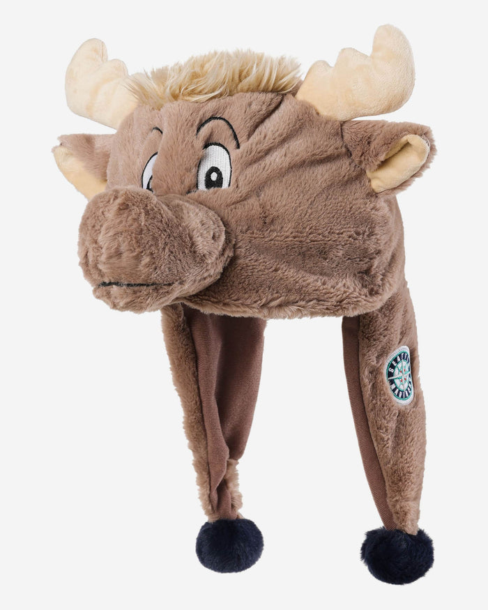 Mariner Moose Seattle Mariners Mascot Plush Hat FOCO - FOCO.com