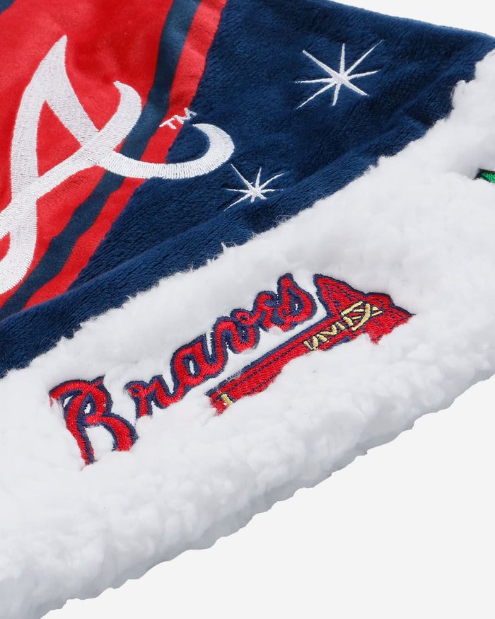 Atlanta Braves High End Santa Hat FOCO - FOCO.com