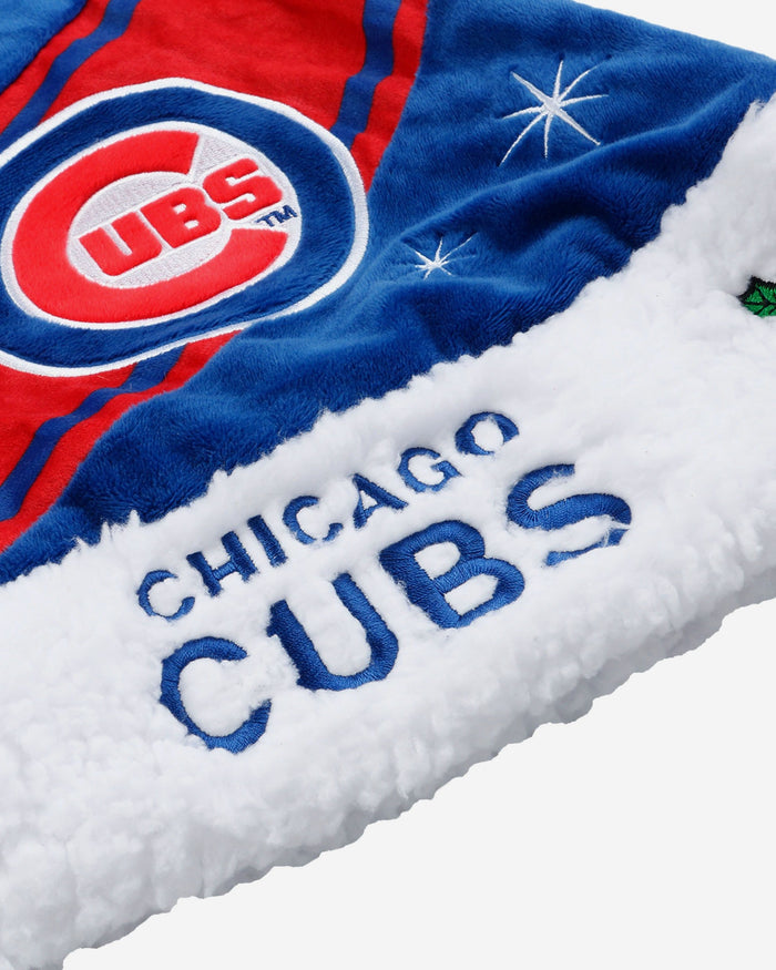 Chicago Cubs High End Santa Hat FOCO - FOCO.com