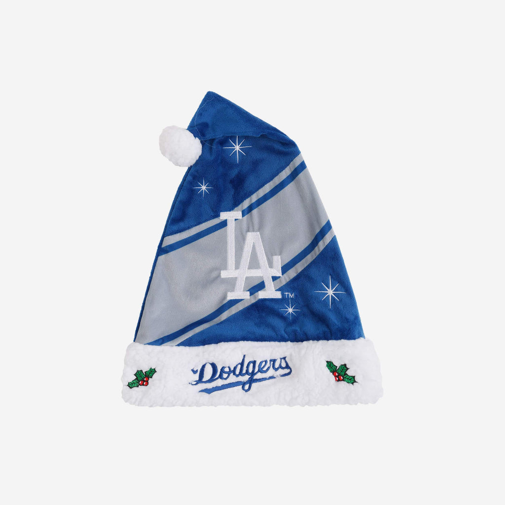 Los Angeles Dodgers High End Santa Hat FOCO - FOCO.com