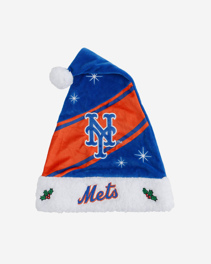 New York Mets High End Santa Hat FOCO - FOCO.com