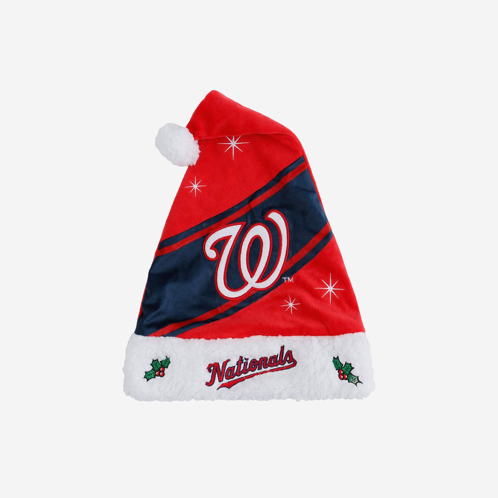 Washington Nationals High End Santa Hat FOCO - FOCO.com