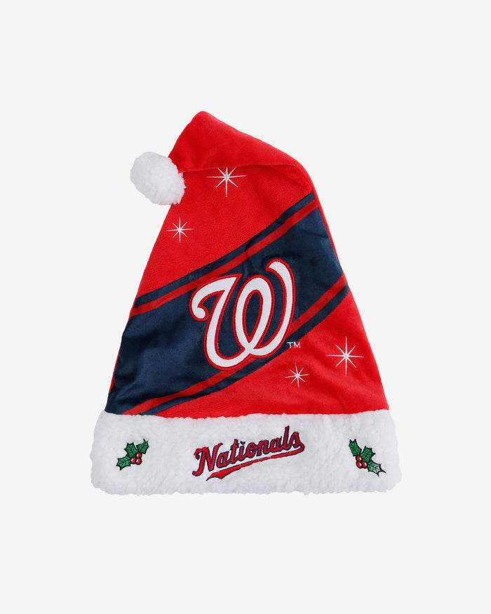 Washington Nationals High End Santa Hat FOCO - FOCO.com