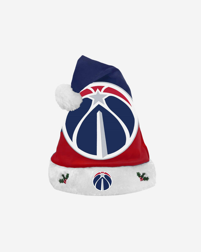 Washington Wizards Season Spirit Basic Santa Hat FOCO - FOCO.com