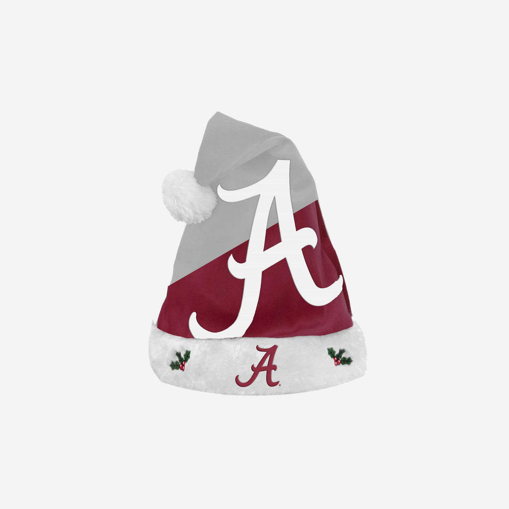 Alabama Crimson Tide Season Spirit Basic Santa Hat FOCO - FOCO.com