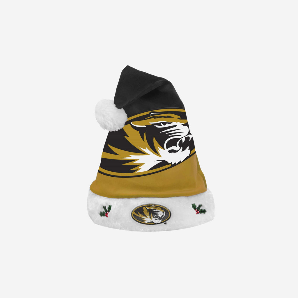 Missouri Tigers Season Spirit Basic Santa Hat FOCO - FOCO.com