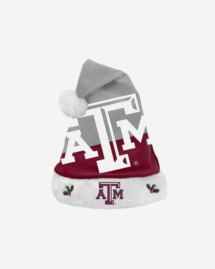 Texas A&M Aggies Season Spirit Basic Santa Hat FOCO - FOCO.com