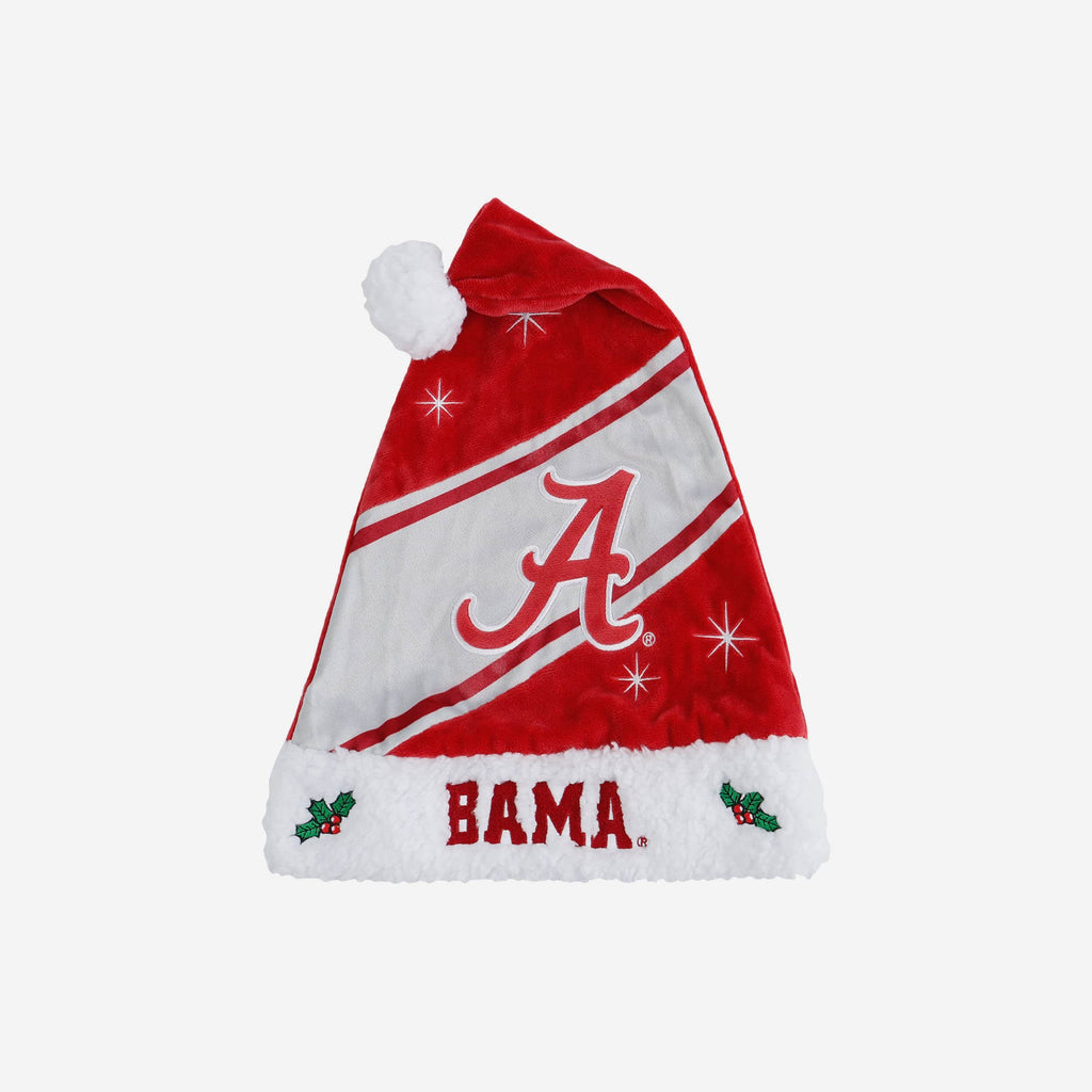 Alabama Crimson Tide High End Santa Hat FOCO - FOCO.com