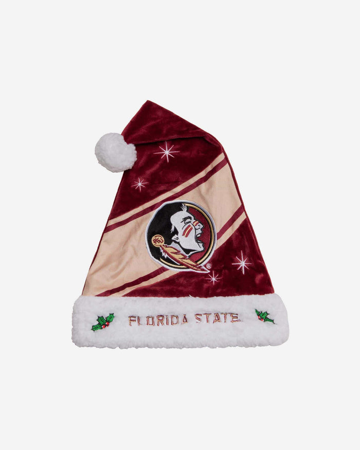 Florida State Seminoles High End Santa Hat FOCO - FOCO.com