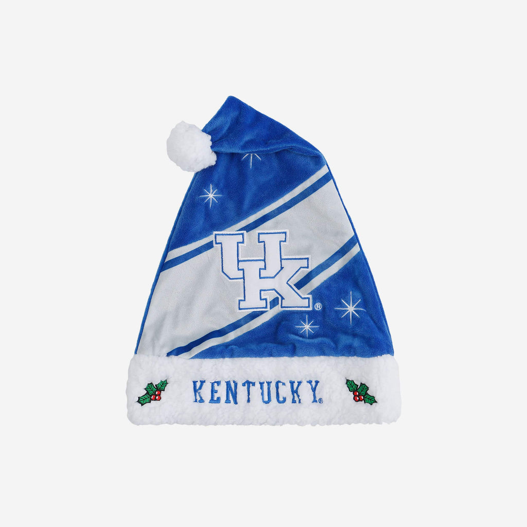 Kentucky Wildcats High End Santa Hat FOCO - FOCO.com