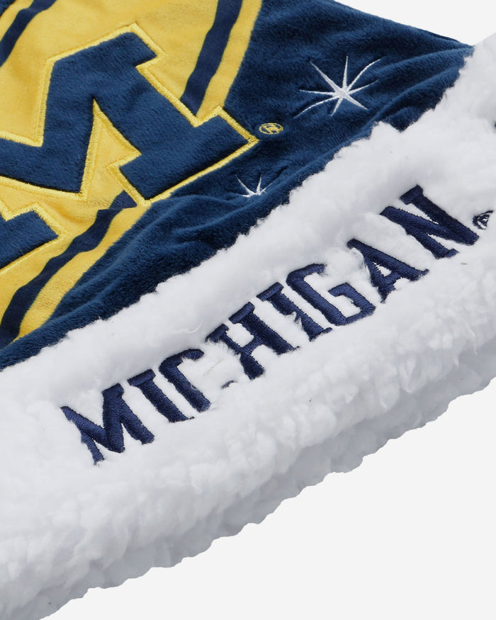 Michigan Wolverines High End Santa Hat FOCO - FOCO.com