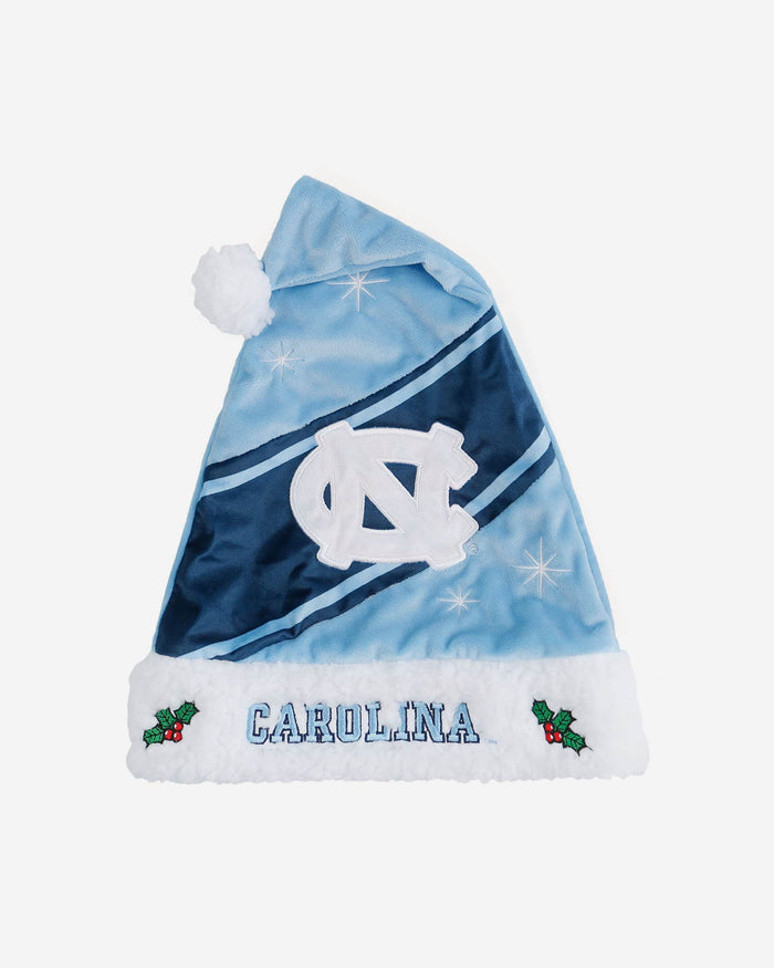 North Carolina Tar Heels High End Santa Hat FOCO - FOCO.com