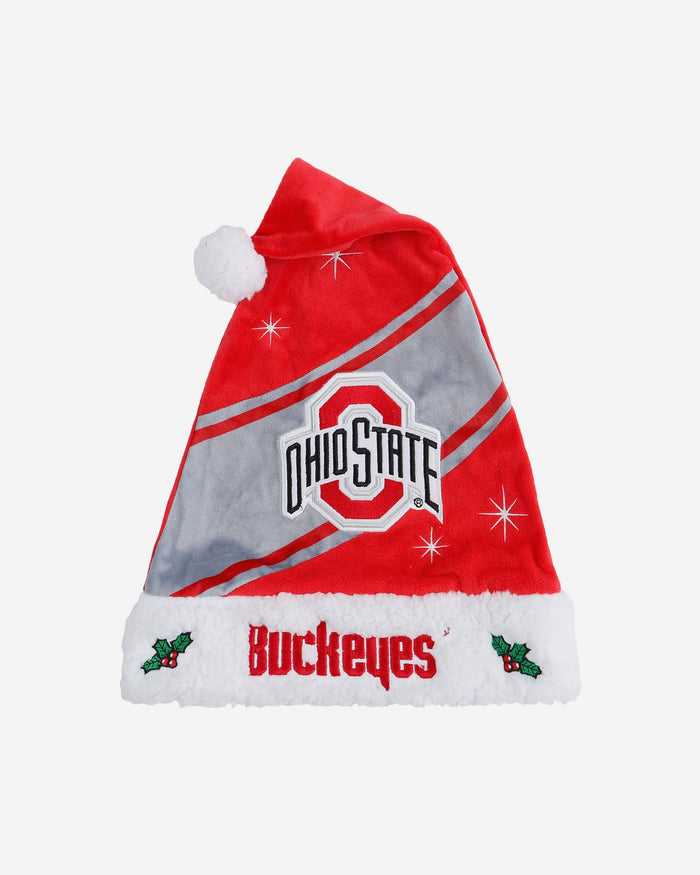 Ohio State Buckeyes High End Santa Hat FOCO - FOCO.com