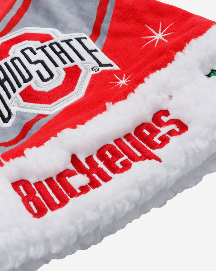 Ohio State Buckeyes High End Santa Hat FOCO - FOCO.com