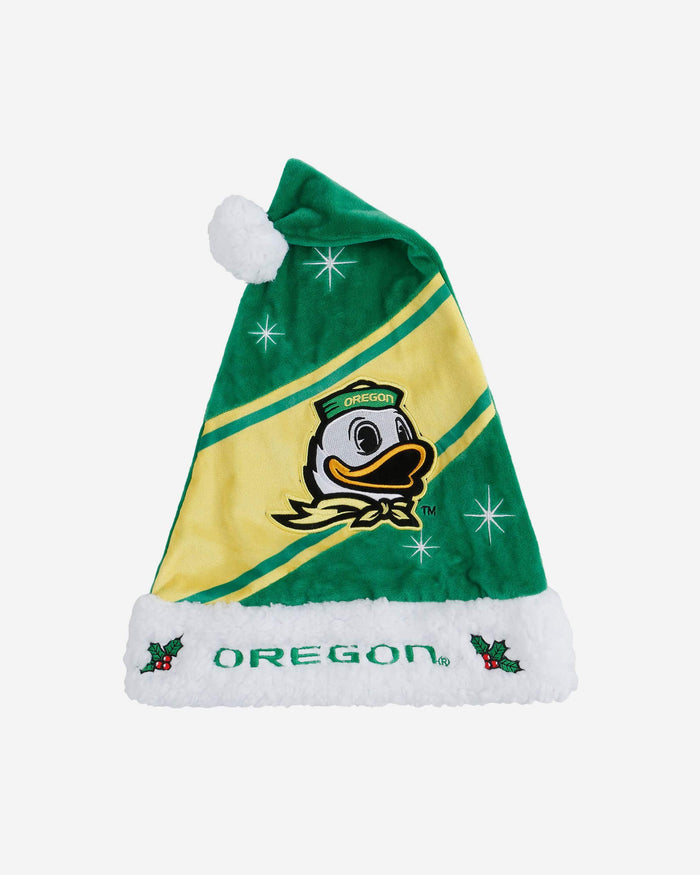 Oregon Ducks High End Santa Hat FOCO - FOCO.com