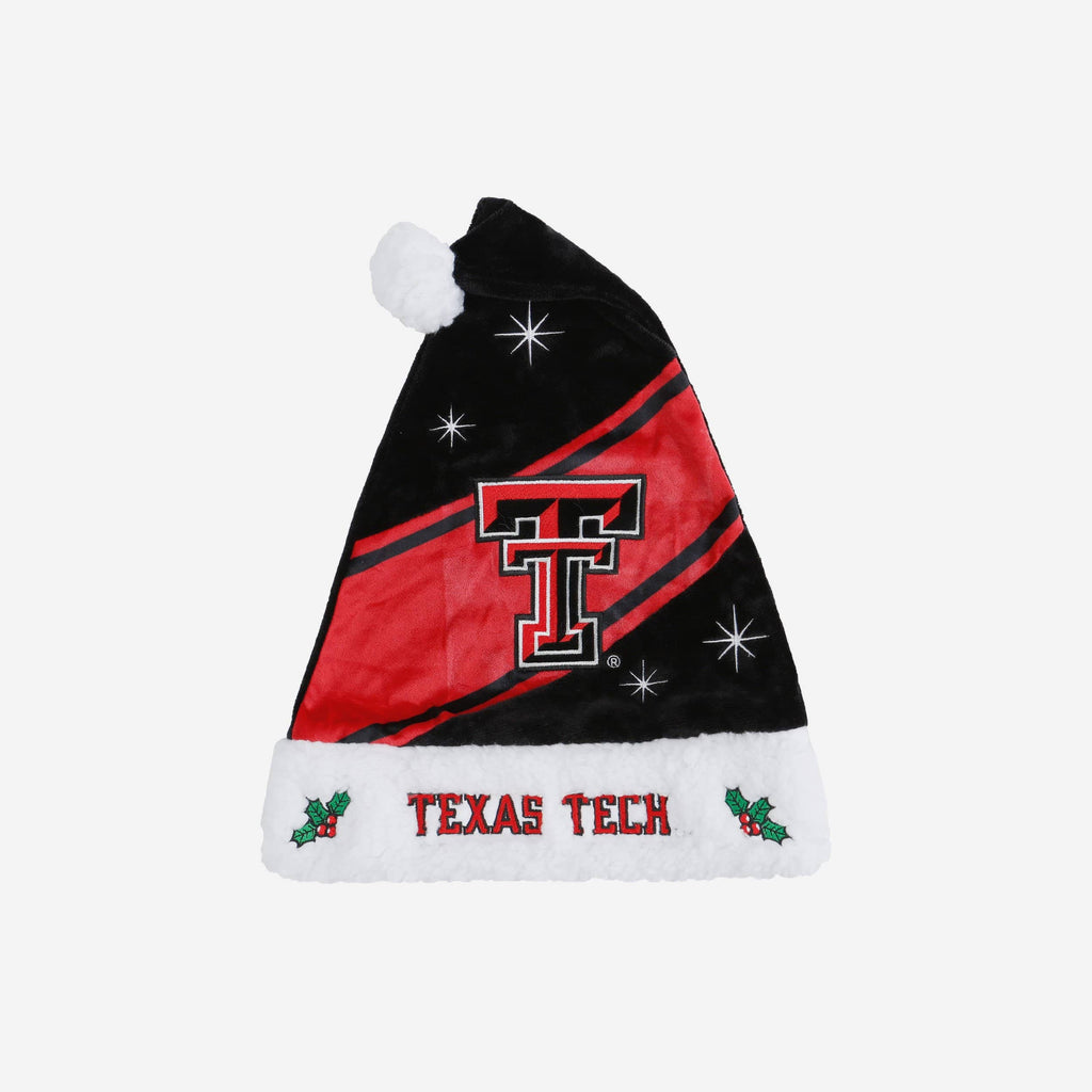 Texas Tech Red Raiders High End Santa Hat FOCO - FOCO.com