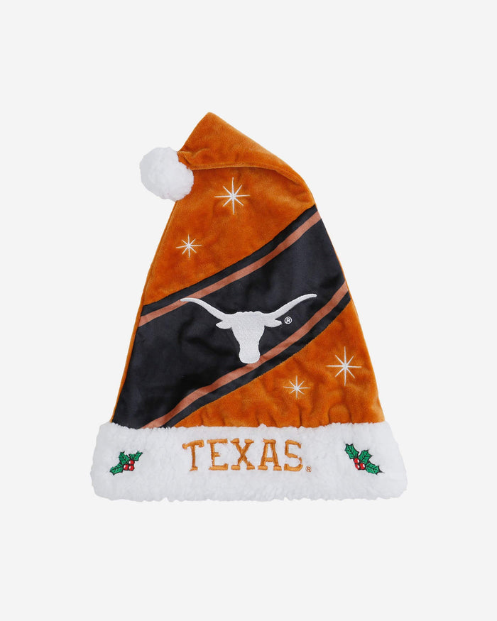 Texas Longhorns High End Santa Hat FOCO - FOCO.com