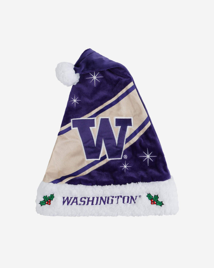 Washington Huskies High End Santa Hat FOCO - FOCO.com