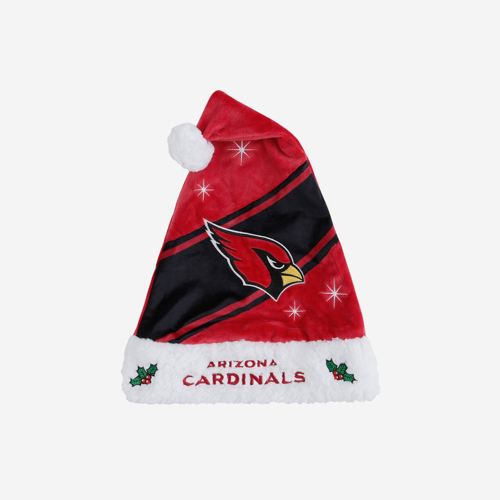 Arizona Cardinals High End Santa Hat FOCO - FOCO.com