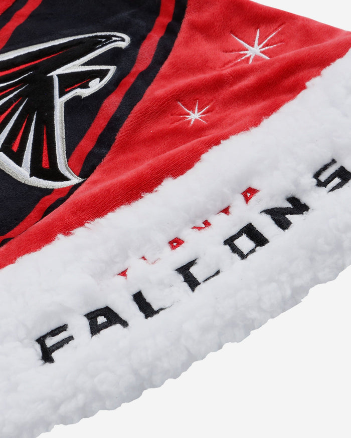 Atlanta Falcons High End Santa Hat FOCO - FOCO.com