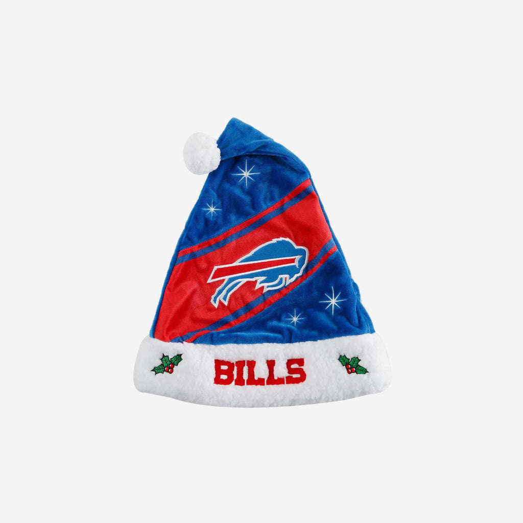 Buffalo Bills High End Santa Hat FOCO - FOCO.com