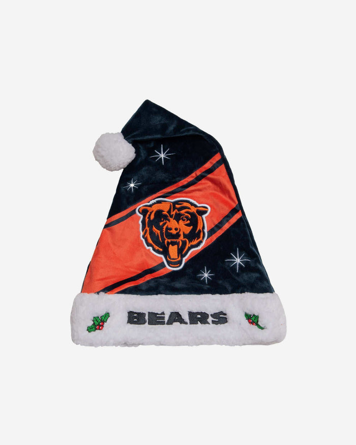 Chicago Bears High End Santa Hat FOCO - FOCO.com