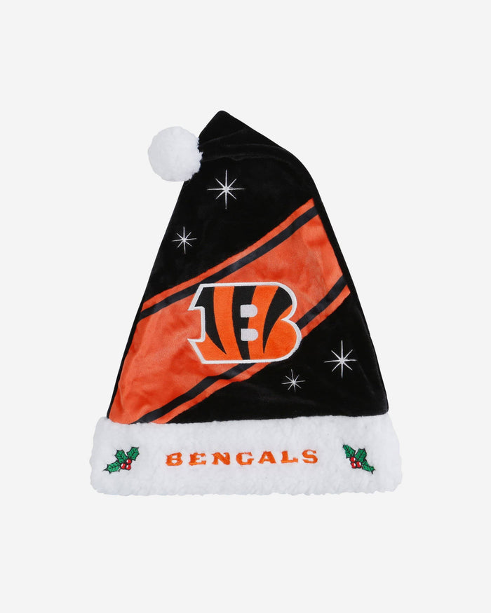 Cincinnati Bengals High End Santa Hat FOCO - FOCO.com