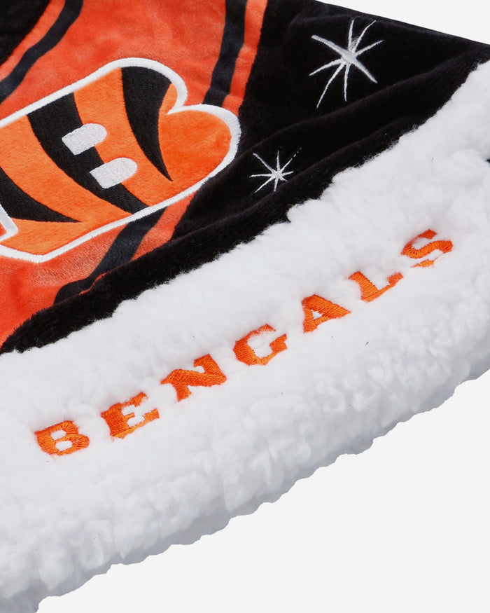 Cincinnati Bengals High End Santa Hat FOCO - FOCO.com