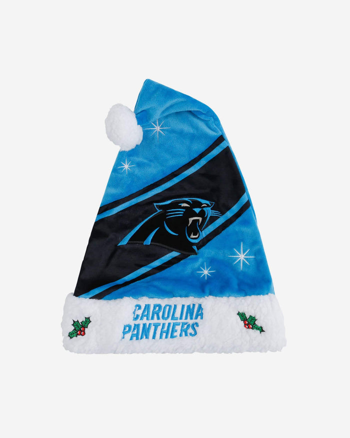 Carolina Panthers High End Santa Hat FOCO - FOCO.com