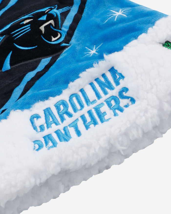 Carolina Panthers High End Santa Hat FOCO - FOCO.com