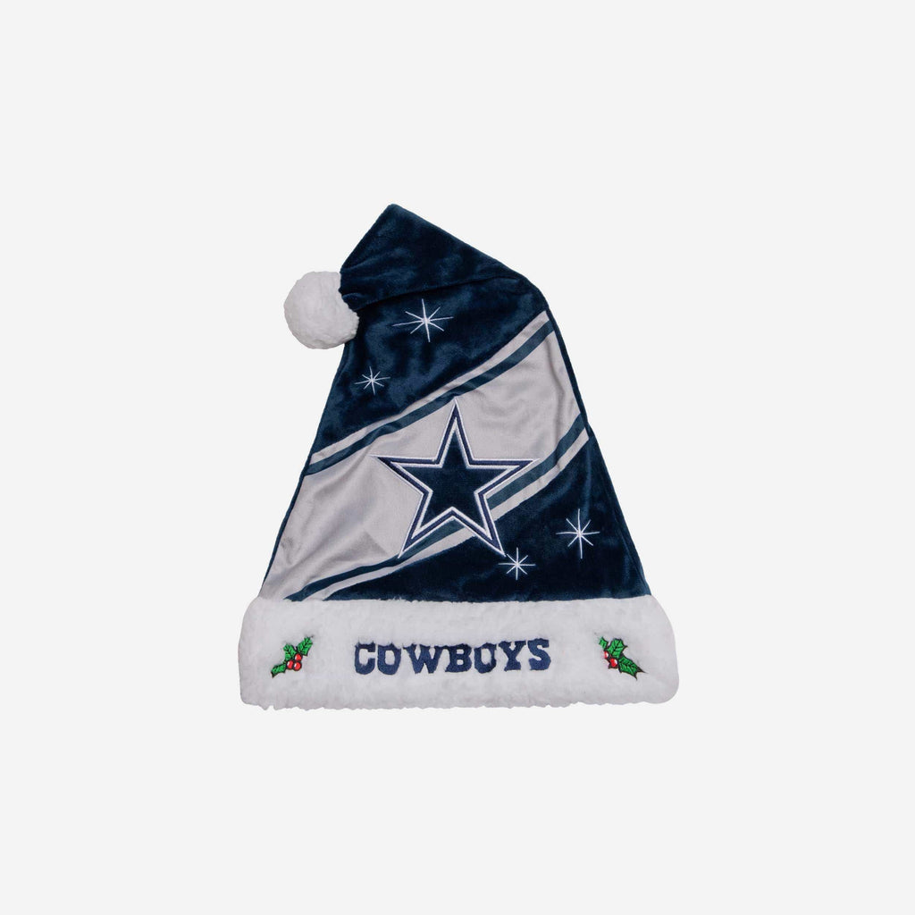 Dallas Cowboys High End Santa Hat FOCO - FOCO.com