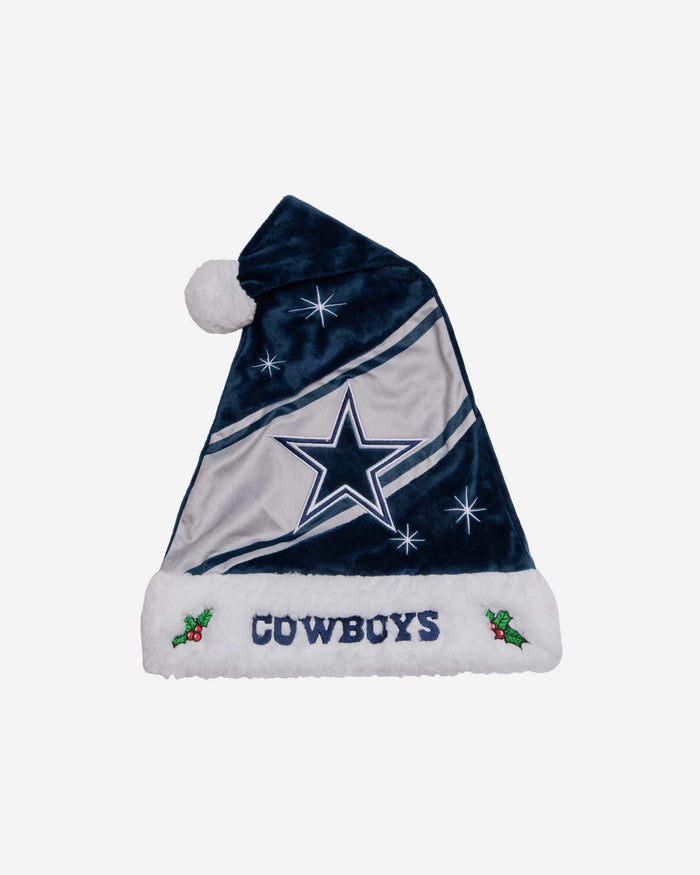 Dallas Cowboys High End Santa Hat FOCO - FOCO.com