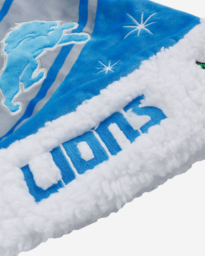 Detroit Lions High End Santa Hat FOCO - FOCO.com