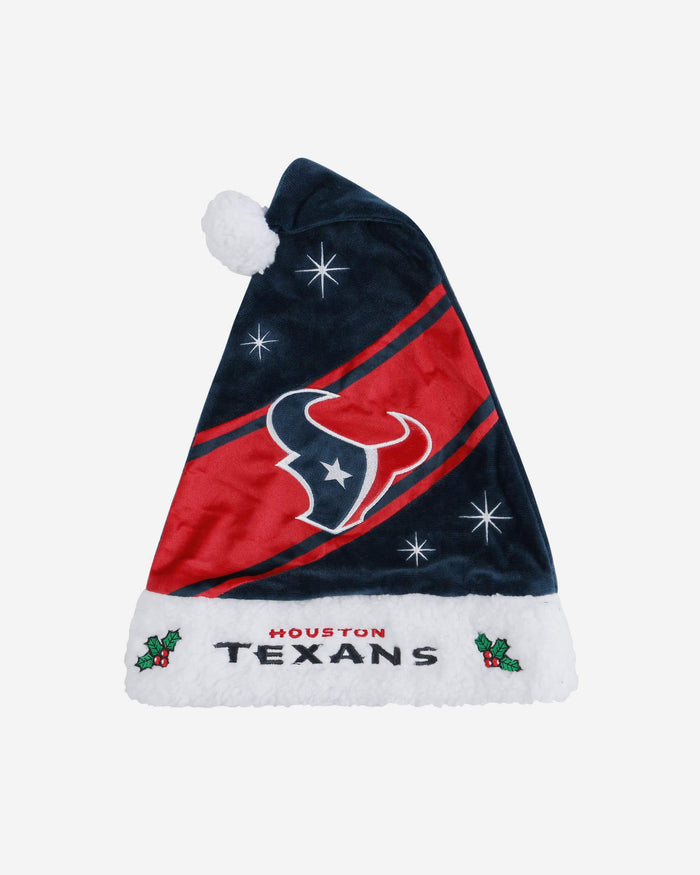 Houston Texans High End Santa Hat FOCO - FOCO.com